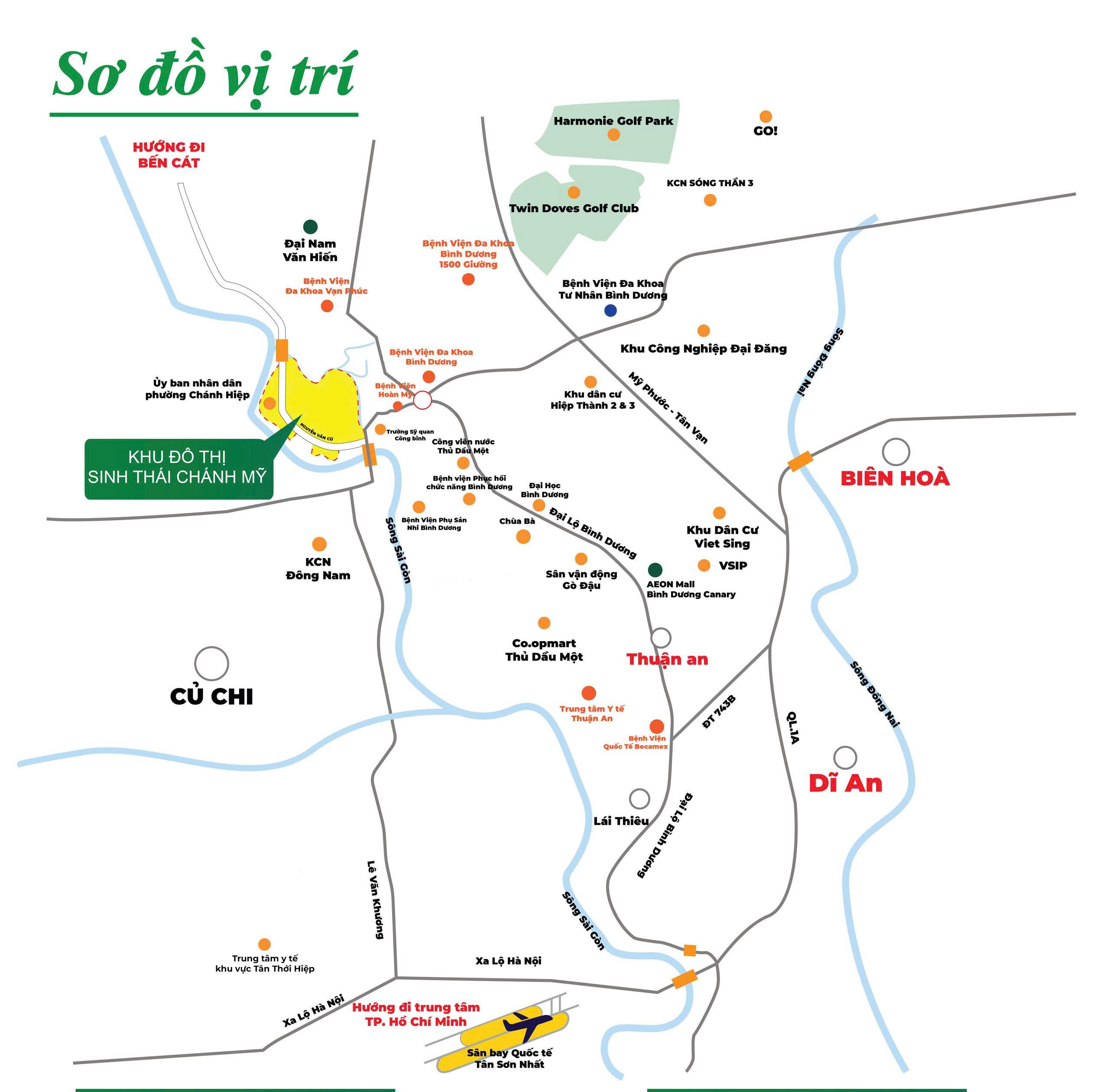KĐT Sinh thái Chánh Mỹ có thể coi là phiên bản nâng cấp của KĐT Vạn Phúc City