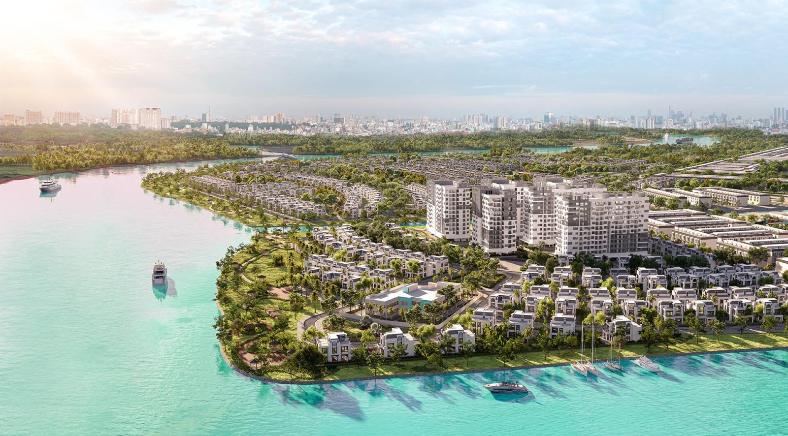 KĐT Sinh thái Chánh Mỹ 372 hecta bên sông Sài Gòn