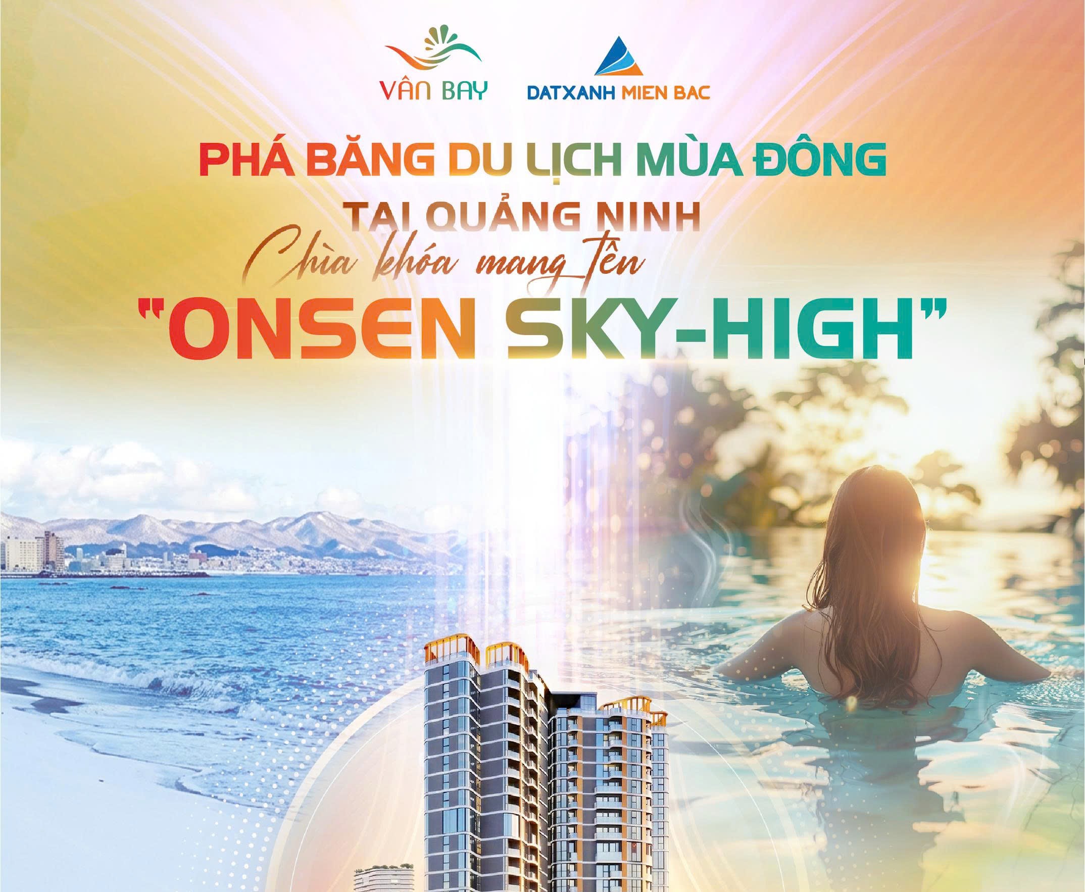 Onsen Sky-High tâm điểm tiện ích Căn hộ Vây Bay tầng 21