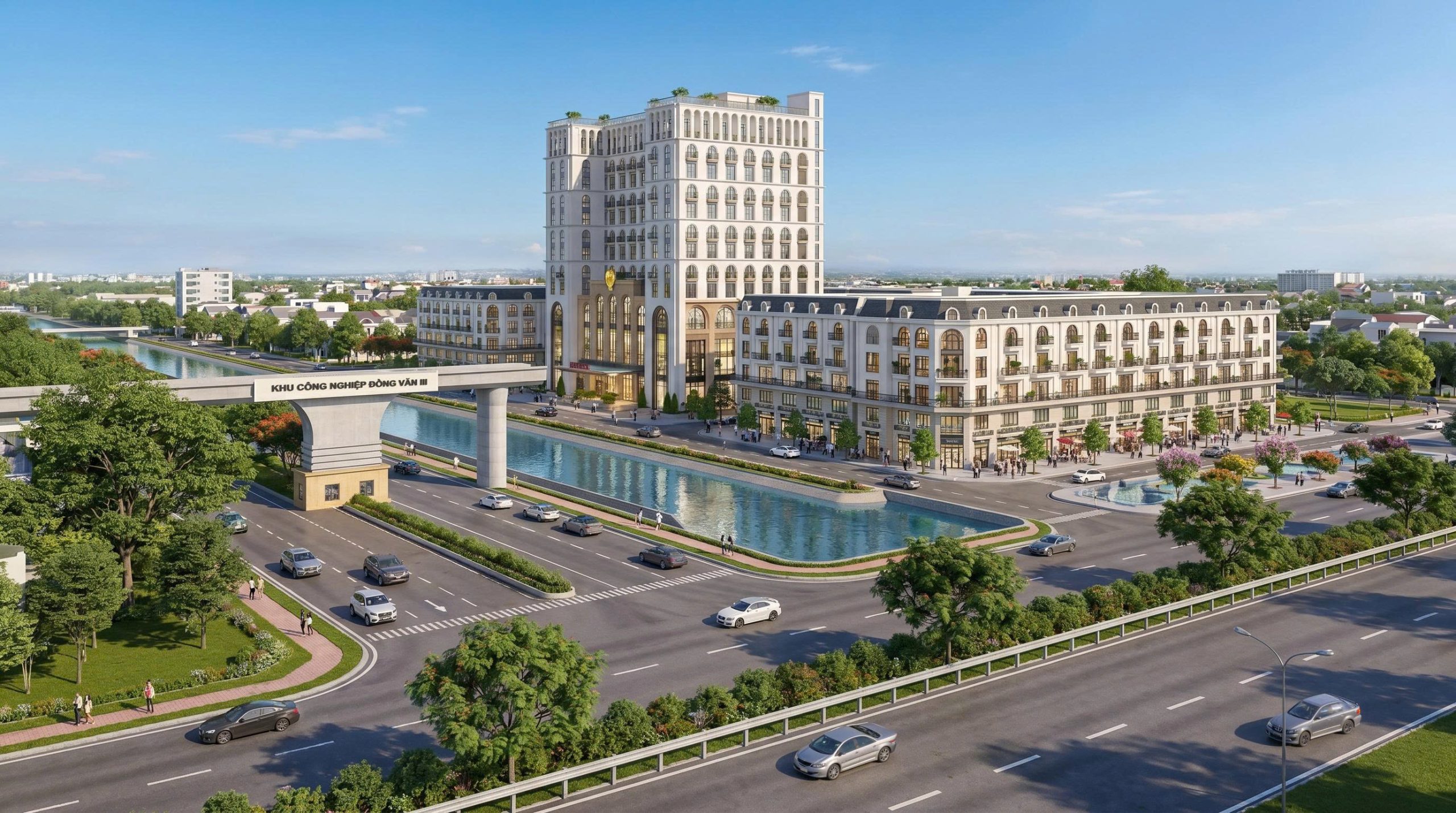 Nhà phố Shophouse Đồng Văn Diamond sở hữu vị trí khan hiếm, độc tôn