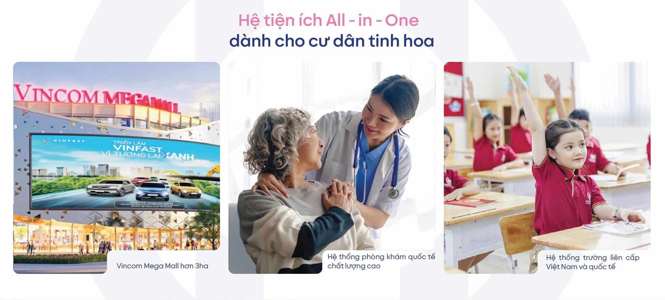 Hệ tiện ích Tiêu chuẩn Vinhomes All-in-One tại Vinhomes Saigon Park Hóc Môn