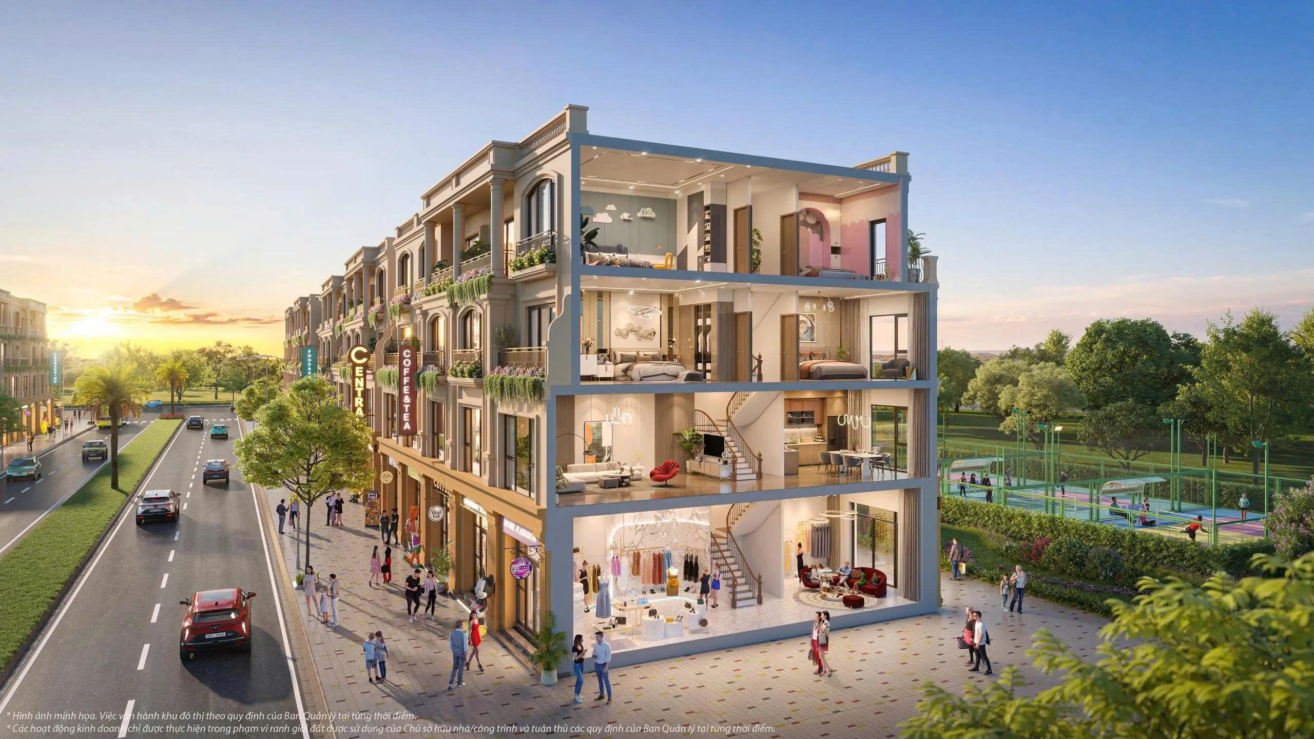 Tham khảo Liền kề, Shophouse Vinhomes Saigon Park (chưa chính thức)