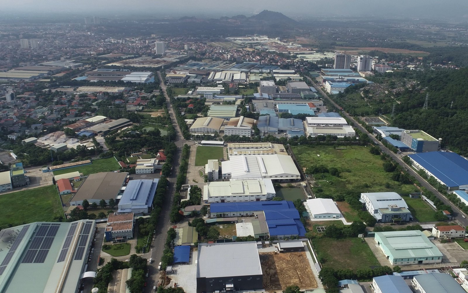 Khu Công Nghiệp Khai Quang 221 hecta lấp kín 100%
