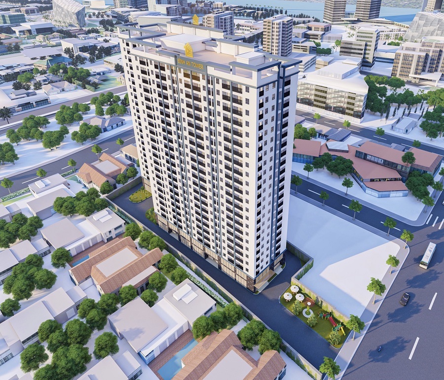Chung cư Tecco Bình An Tower mặt đường Quốc lộ 1K, Phường Dĩ An, TP.HCM