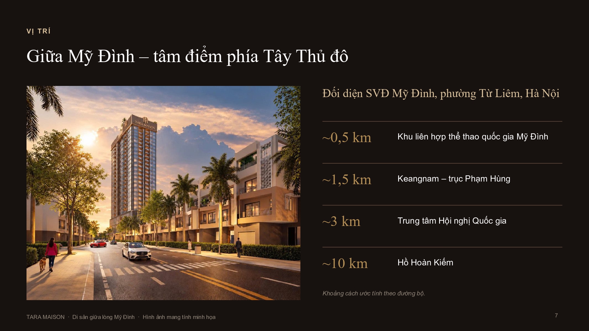 Dự án Tara Maison đối diện Sân Vận Động Mỹ Đình